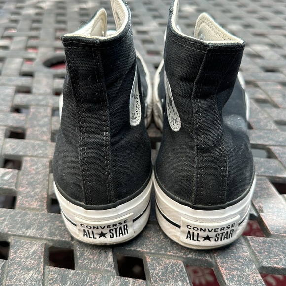 Converse All Stars platform high tops 8.5 - Picture 2 of 6